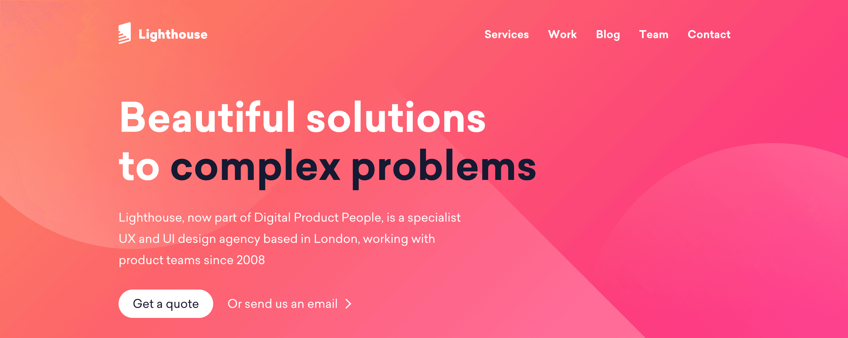 Lighthouse London UX Agency along with Crazydes Design Studio