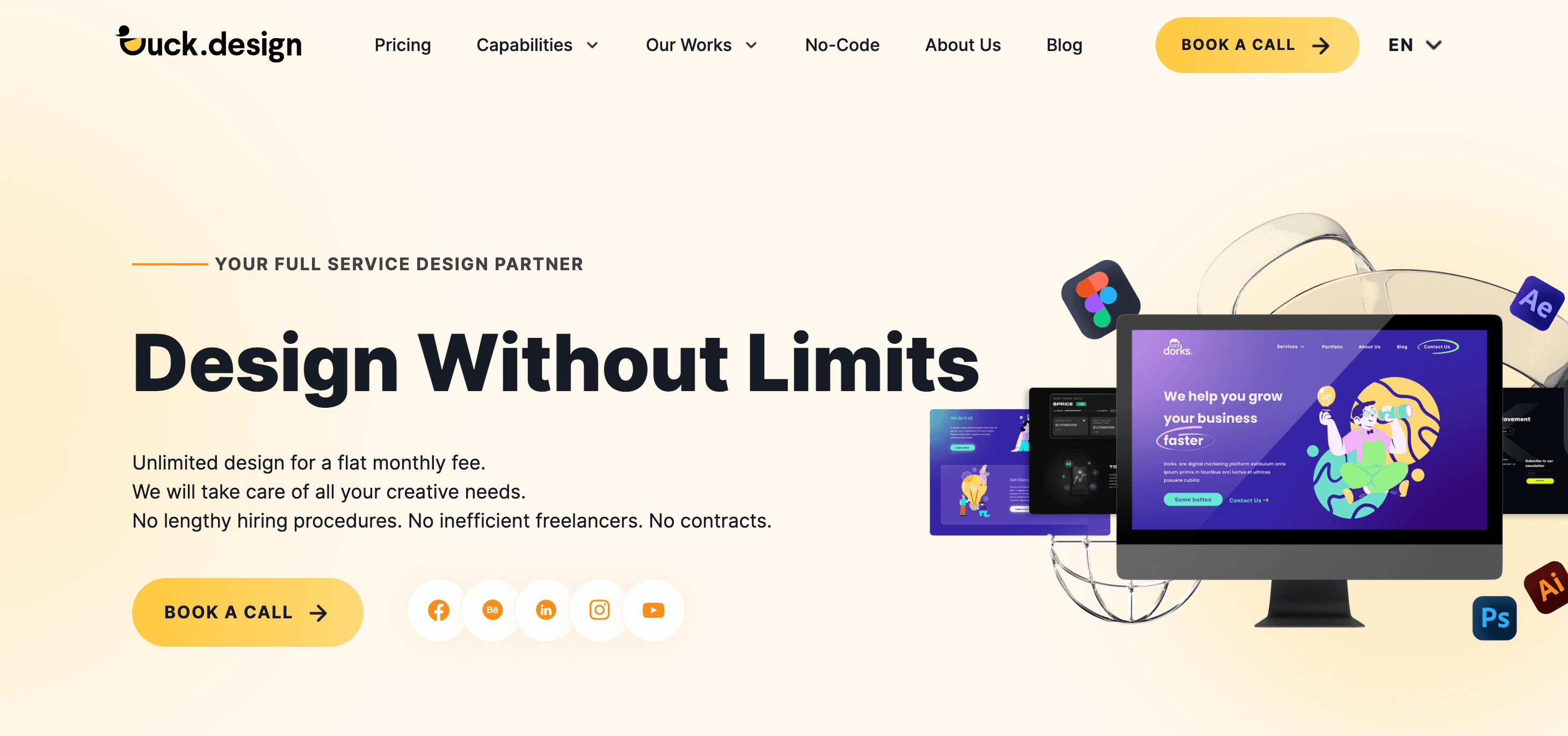 Duck Design Design Company Along With Crazydes UI UX Design Studio